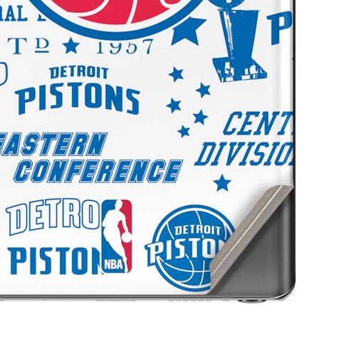 NBA Detroit Pistons Historic Blast Galaxy Note20 5G Skin